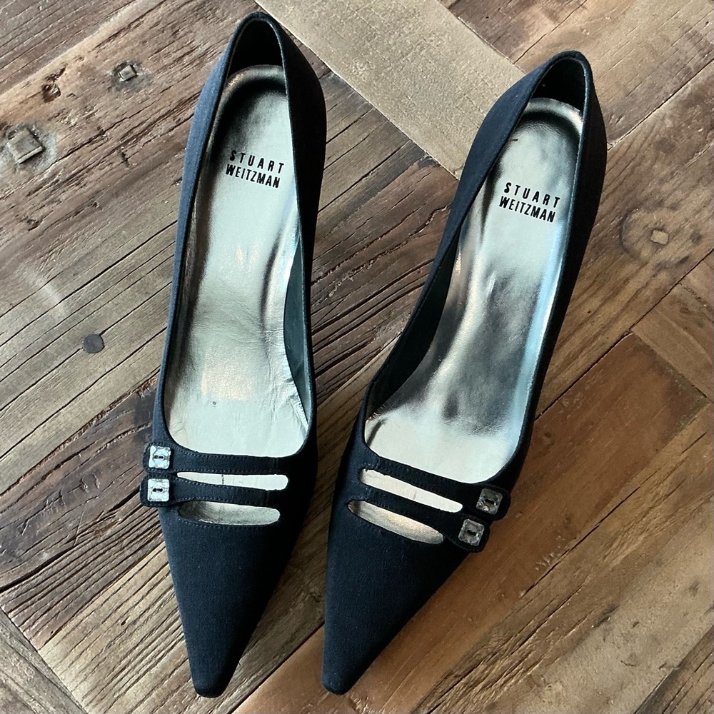 Stuart Weitzman Black Women's dress shoe 9.5